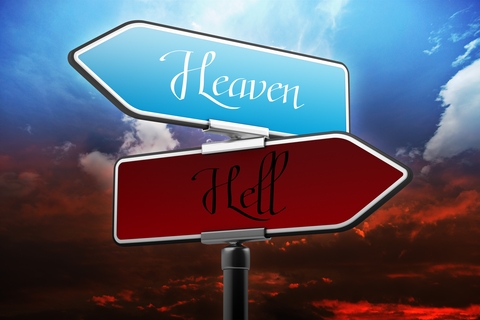 天国と地獄の次元