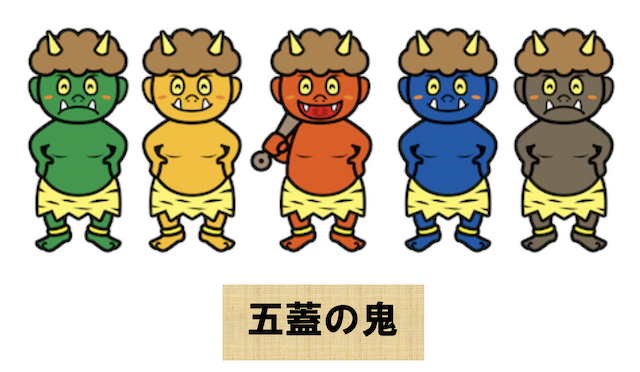 節分と五蓋の鬼 | 志麻ヒプノ・ソリューション